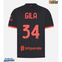 AC Milan Mario Gila #34 Tredjedrakt 2026-27 Kortermet